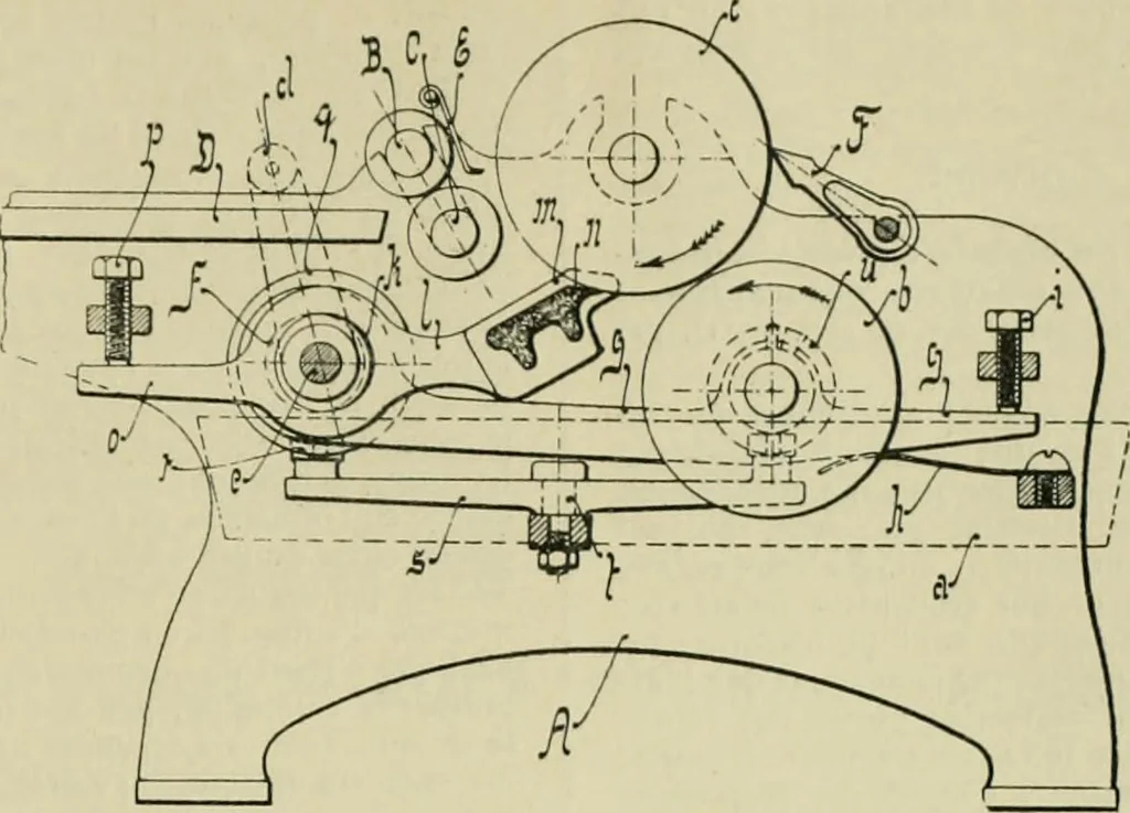 An illustration from Revue générale des matières colorantes et de leurs applications aux textiles, 1908, leaf 422