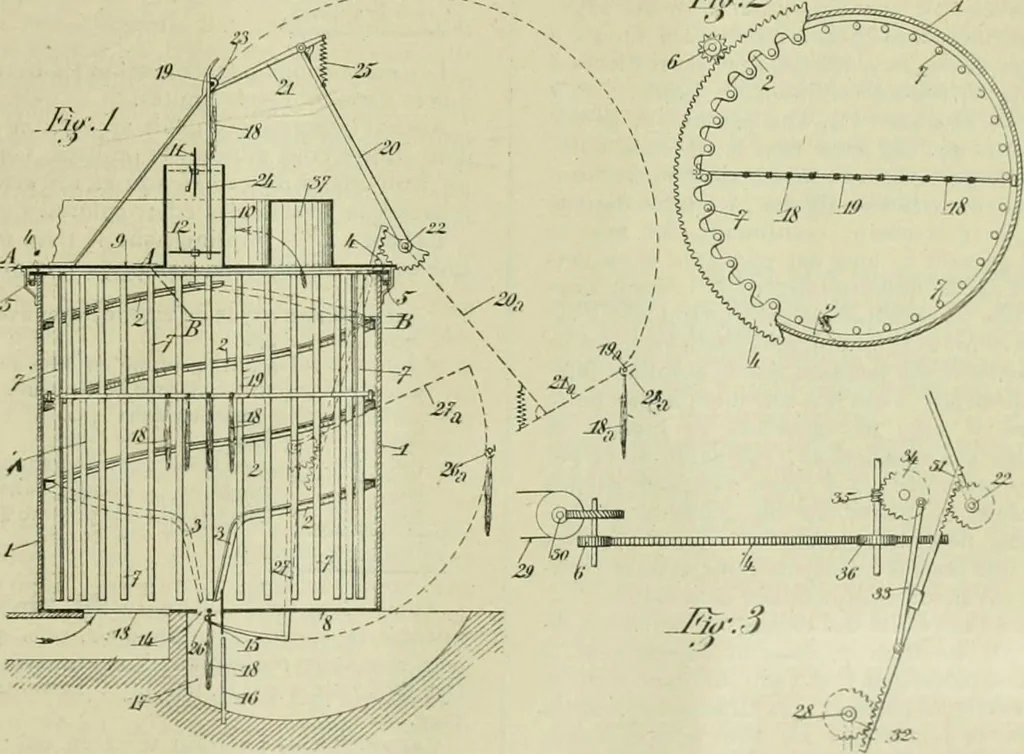 An illustration from Revue générale des matières colorantes et de leurs applications aux textiles, 1908, leaf 86