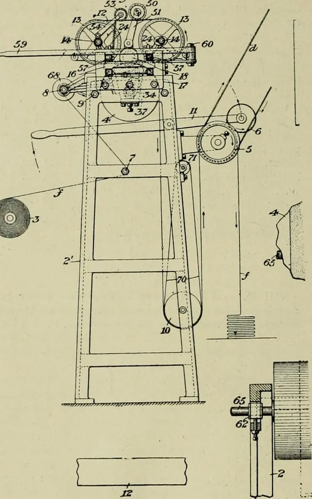 An illustration from Revue générale des matières colorantes de la teinture, de l'impression et des apprêts, 1910, leaf 119