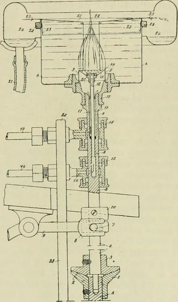 An illustration from Revue générale des matières colorantes de la teinture, de l'impression et des apprêts, 1910, leaf 142