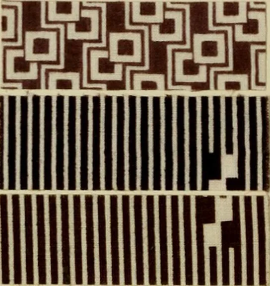 An illustration from Revue générale des matières colorantes de la teinture, de l'impression et des apprêts, 1910, leaf 165
