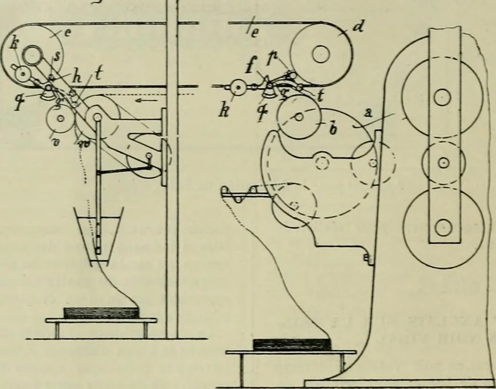 An illustration from Revue générale des matières colorantes de la teinture, de l'impression et des apprêts, 1910, leaf 179