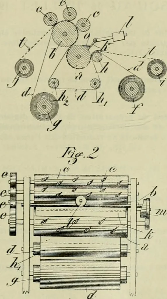 An illustration from Revue générale des matières colorantes de la teinture, de l'impression et des apprêts, 1910, leaf 234