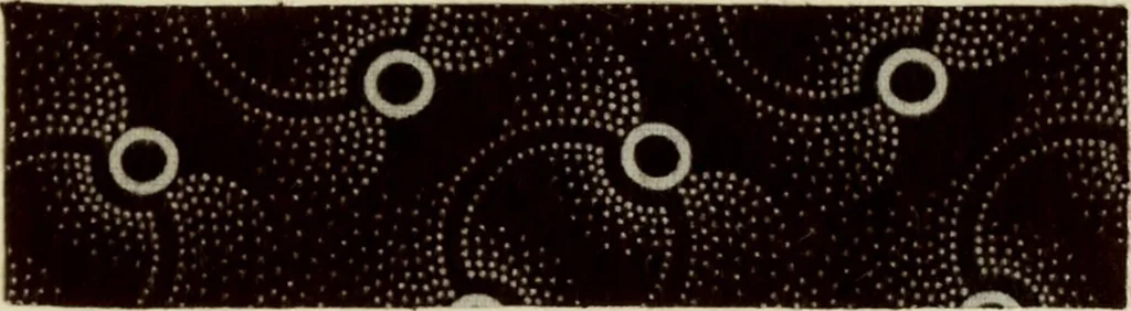 An illustration from Revue générale des matières colorantes de la teinture, de l'impression et des apprêts, 1910, leaf 306