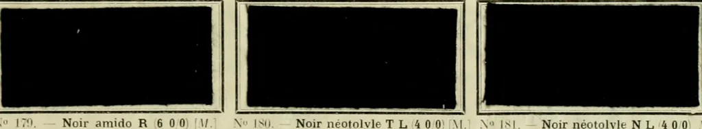 An illustration from Revue générale des matières colorantes de la teinture, de l'impression et des apprêts, 1910, leaf 318