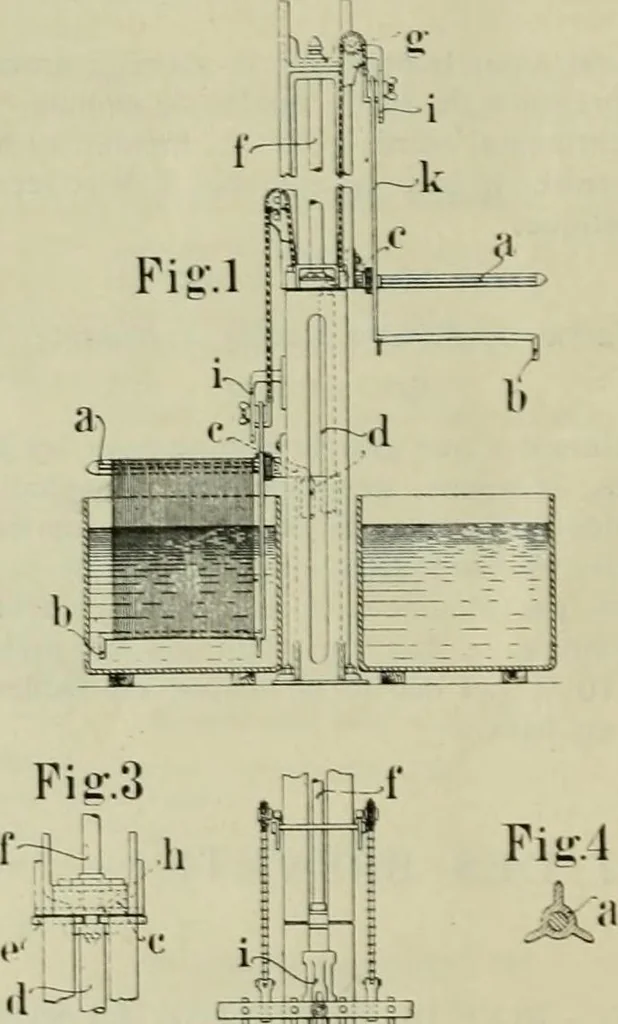 An illustration from Revue générale des matières colorantes de la teinture, de l'impression et des apprêts, 1910, leaf 321