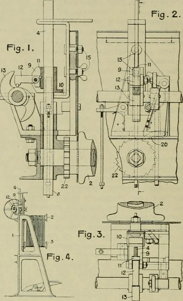 An illustration from Revue générale des matières colorantes de la teinture, de l'impression et des apprêts, 1910, leaf 353