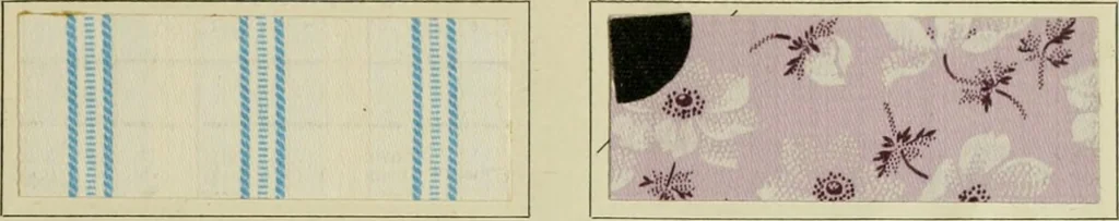 An illustration from Revue générale des matières colorantes de la teinture, de l'impression et des apprêts, 1910, leaf 44