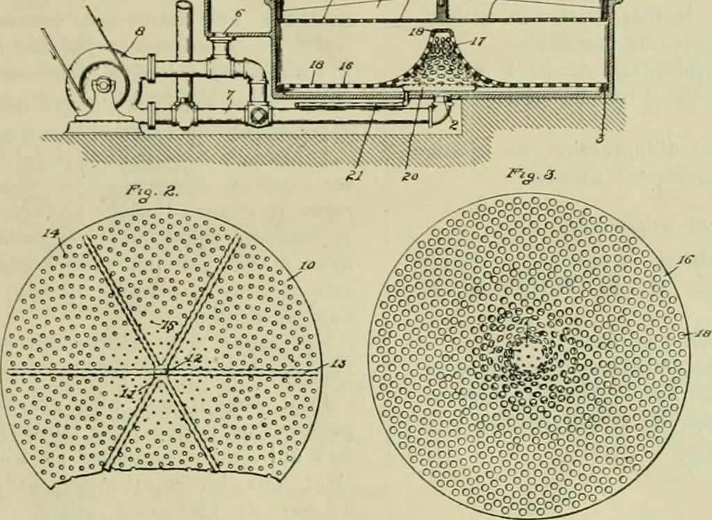 An illustration from Revue générale des matières colorantes de la teinture, de l'impression et des apprêts, 1910, leaf 116