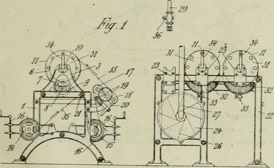 An illustration from Revue générale des matières colorantes de la teinture, de l'impression et des apprêts, 1910, leaf 178