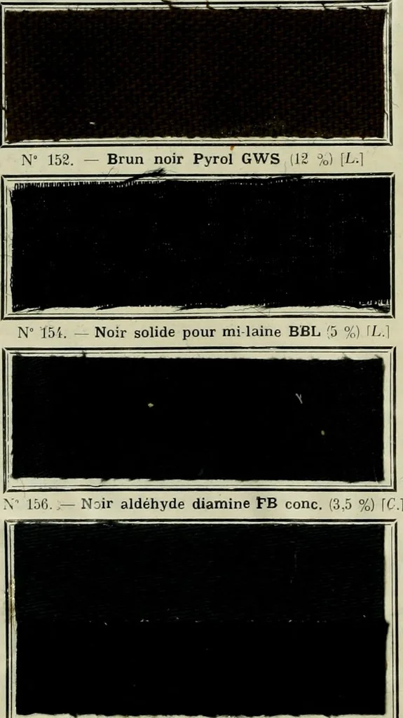 An illustration from Revue générale des matières colorantes de la teinture, de l'impression et des apprêts, 1910, leaf 259