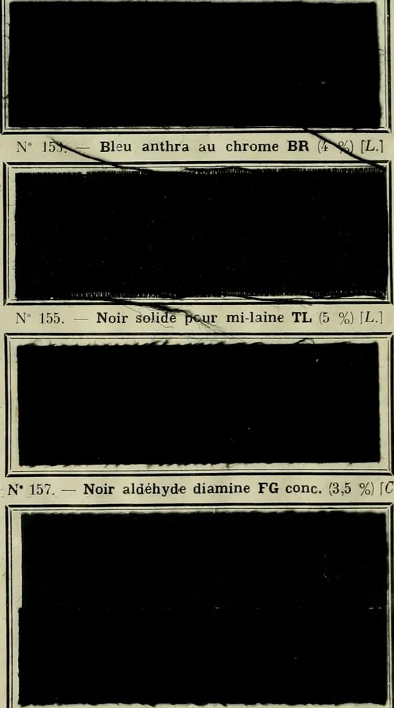 An illustration from Revue générale des matières colorantes de la teinture, de l'impression et des apprêts, 1910, leaf 259