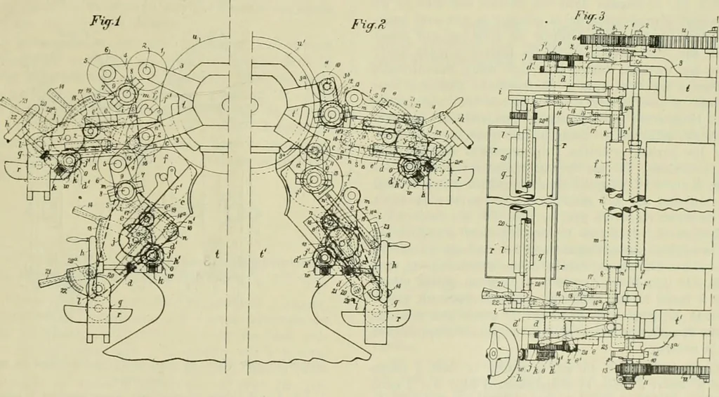 An illustration from Revue générale des matières colorantes de la teinture, de l'impression et des apprêts, 1910, leaf 14