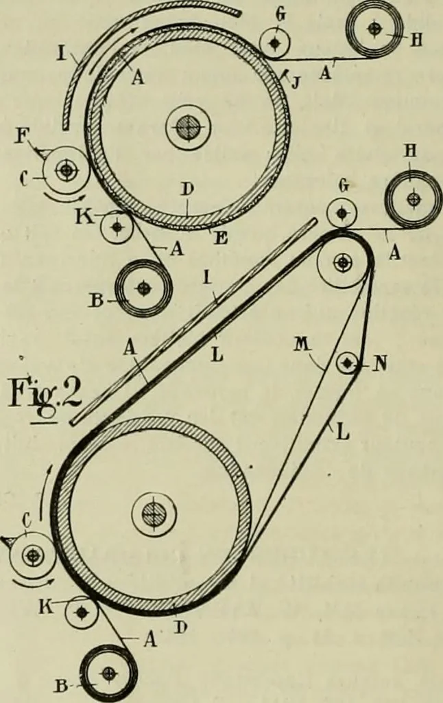 An illustration from Revue générale des matières colorantes de la teinture, de l'impression et des apprêts, 1910, leaf 71