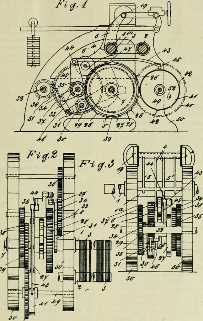 An illustration from Revue générale des matières colorantes de la teinture, de l'impression et des apprêts, 1910, leaf 74