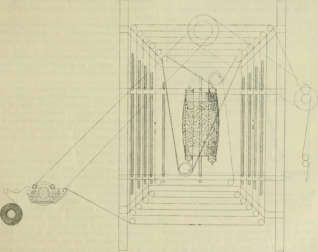 An illustration from Revue générale des mati`eres colorantes et des industries qui s'y rattachent, 1908, leaf 110
