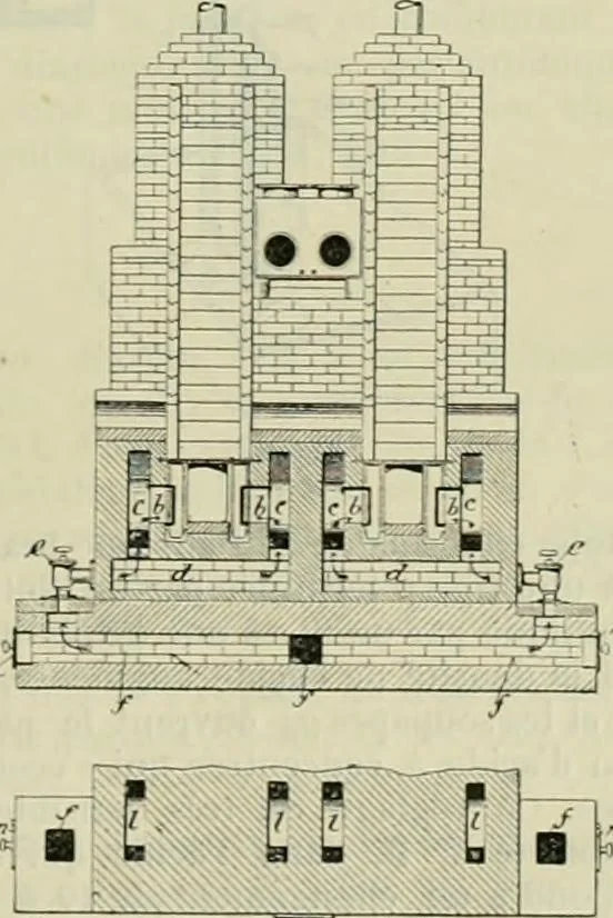 An illustration from Revue générale des mati`eres colorantes et des industries qui s'y rattachent, 1908, leaf 184