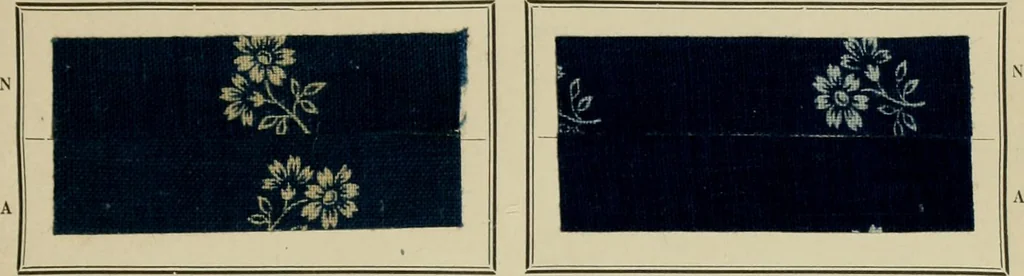 An illustration from Revue générale des mati`eres colorantes et des industries qui s'y rattachent, 1908, leaf 190