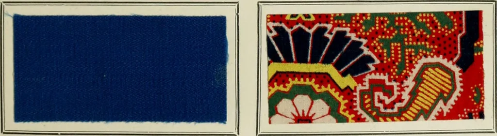 An illustration from Revue générale des mati`eres colorantes et des industries qui s'y rattachent, 1908, leaf 224