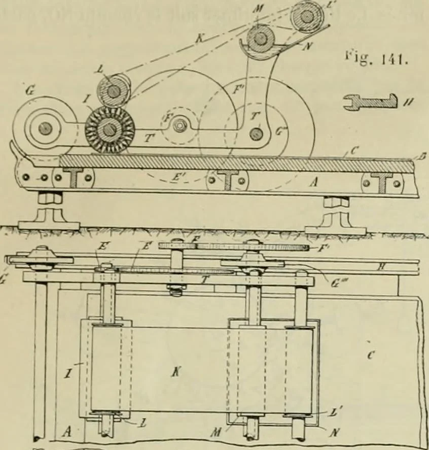 An illustration from Revue générale des mati`eres colorantes et des industries qui s'y rattachent, 1908, leaf 268