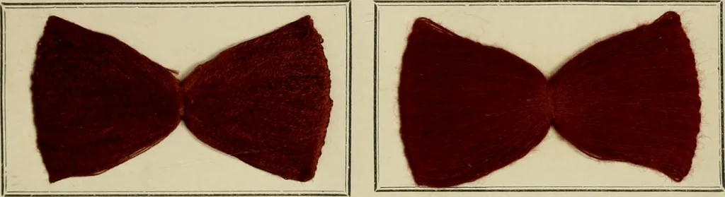 An illustration from Revue générale des mati`eres colorantes et des industries qui s'y rattachent, 1908, leaf 274