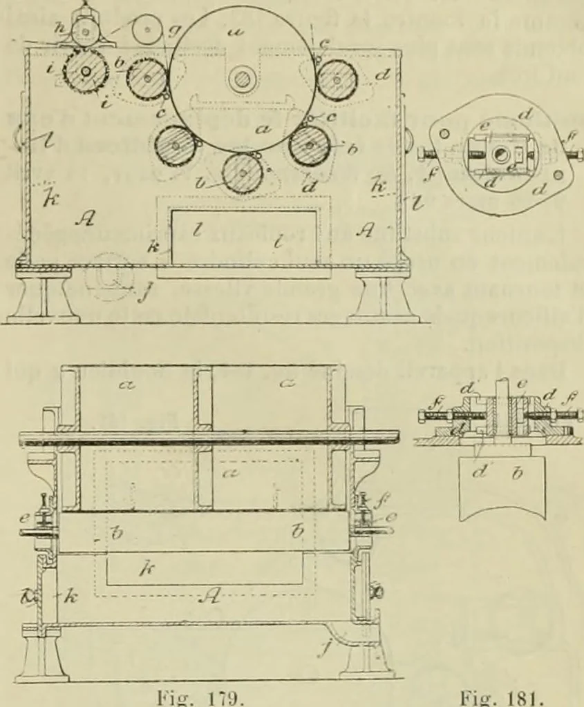 An illustration from Revue générale des mati`eres colorantes et des industries qui s'y rattachent, 1908, leaf 350