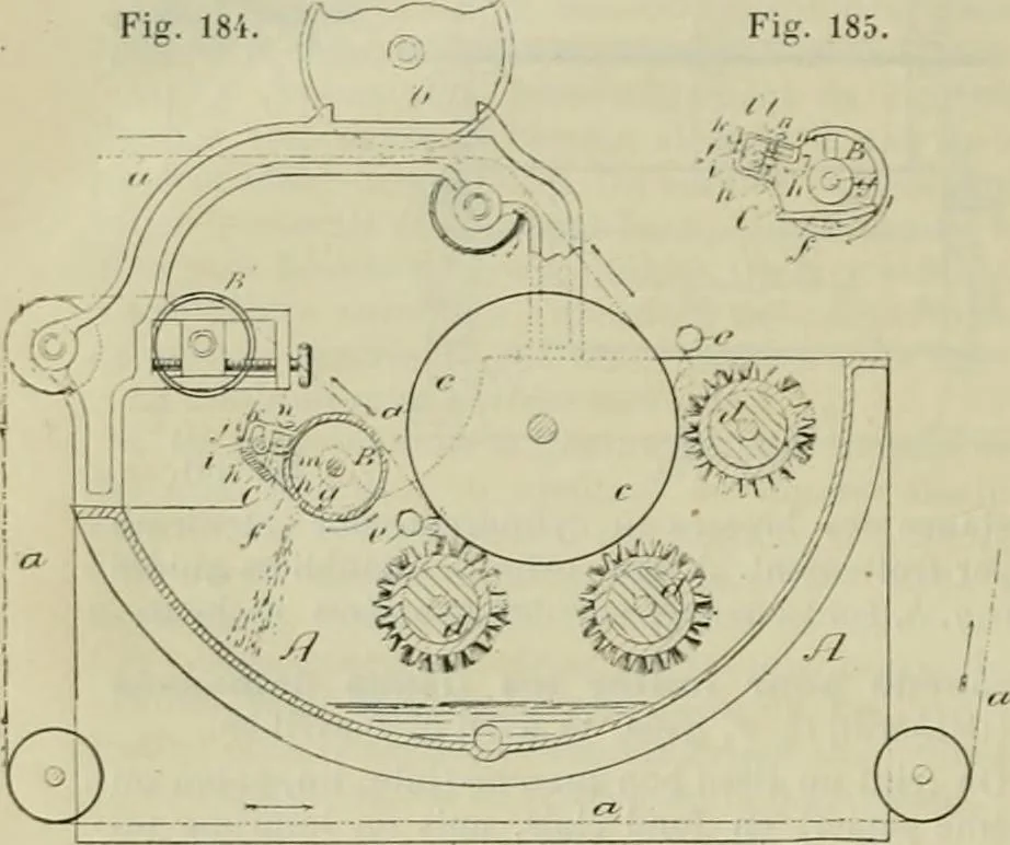 An illustration from Revue générale des mati`eres colorantes et des industries qui s'y rattachent, 1908, leaf 351
