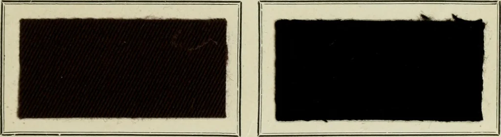 An illustration from Revue générale des mati`eres colorantes et des industries qui s'y rattachent, 1908, leaf 428