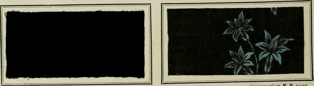 An illustration from Revue générale des mati`eres colorantes et des industries qui s'y rattachent, 1908, leaf 463