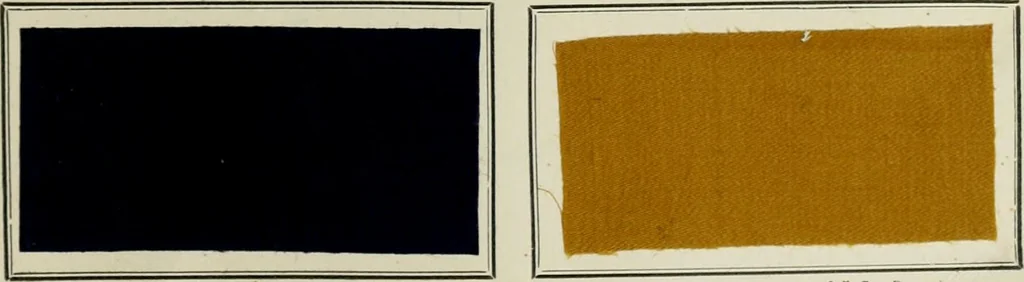 An illustration from Revue générale des mati`eres colorantes et des industries qui s'y rattachent, 1908, leaf 464