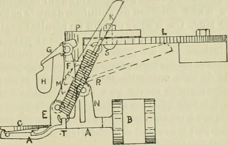 An illustration from Revue générale des mati`eres colorantes et des industries qui s'y rattachent, 1908, leaf 510