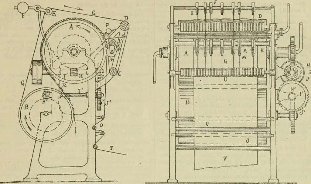 An illustration from Revue générale des mati`eres colorantes et des industries qui s'y rattachent, 1908, leaf 512