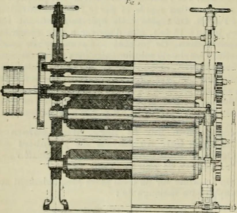 An illustration from Revue générale des mati`eres colorantes et des industries qui s'y rattachent, 1908, leaf 89