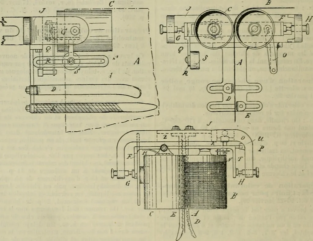 An illustration from Revue générale des mati`eres colorantes et des industries qui s'y rattachent, 1908, leaf 157