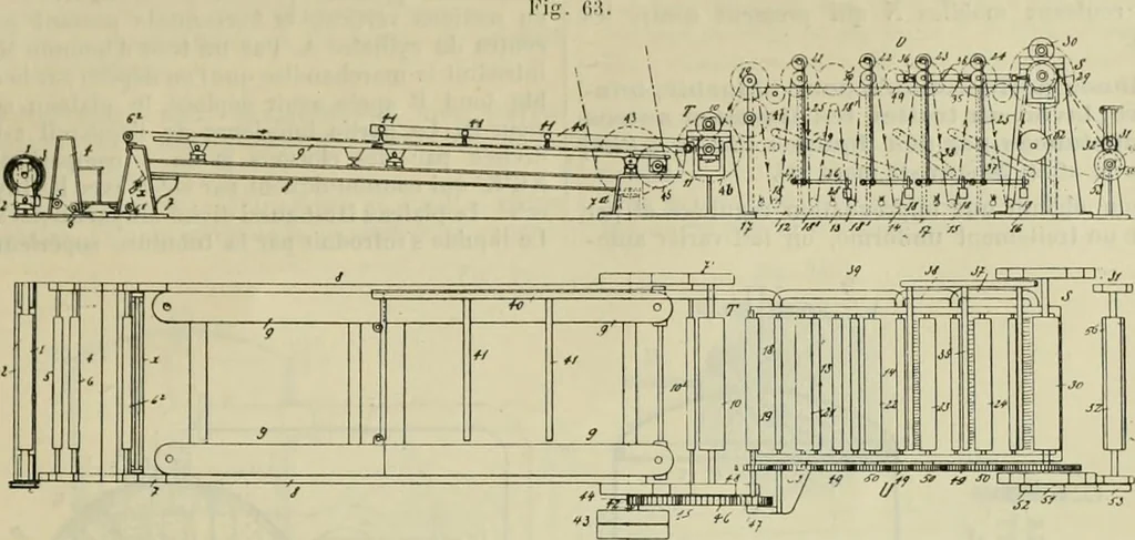 An illustration from Revue générale des mati`eres colorantes et des industries qui s'y rattachent, 1908, leaf 162