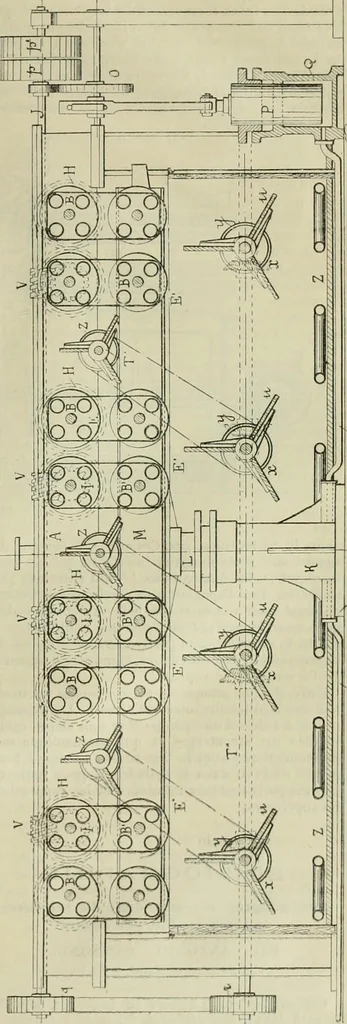 An illustration from Revue générale des mati`eres colorantes et des industries qui s'y rattachent, 1908, leaf 202