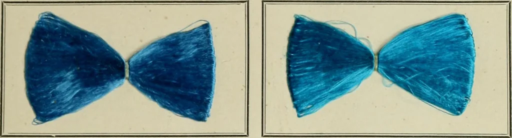 An illustration from Revue générale des mati`eres colorantes et des industries qui s'y rattachent, 1908, leaf 206
