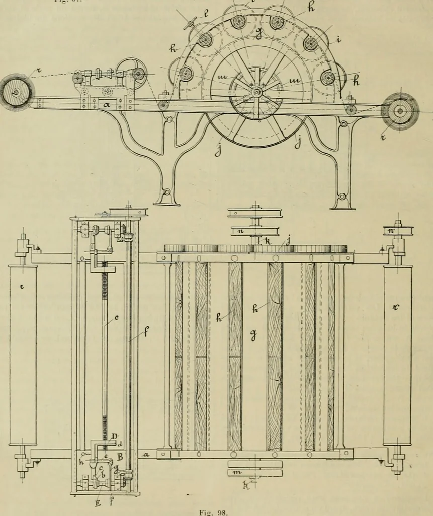 An illustration from Revue générale des mati`eres colorantes et des industries qui s'y rattachent, 1908, leaf 235