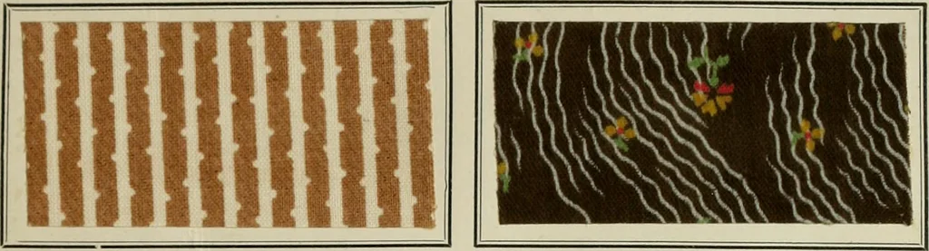 An illustration from Revue générale des mati`eres colorantes et des industries qui s'y rattachent, 1908, leaf 256