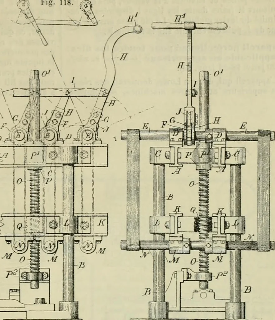 An illustration from Revue générale des mati`eres colorantes et des industries qui s'y rattachent, 1908, leaf 318