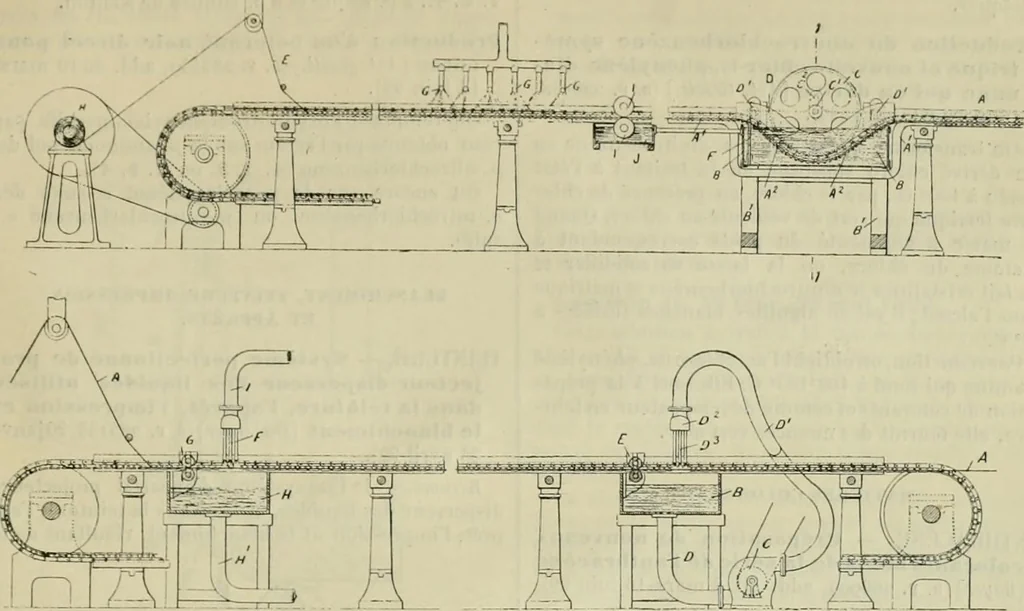 An illustration from Revue générale des mati`eres colorantes et des industries qui s'y rattachent, 1908, leaf 320