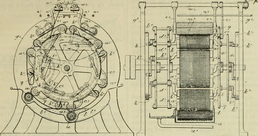 An illustration from Revue générale des mati`eres colorantes et des industries qui s'y rattachent, 1908, leaf 36