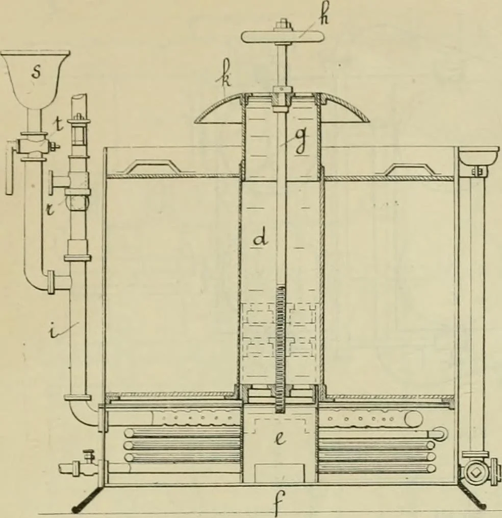 An illustration from Revue générale des mati`eres colorantes et des industries qui s'y rattachent, 1908, leaf 368
