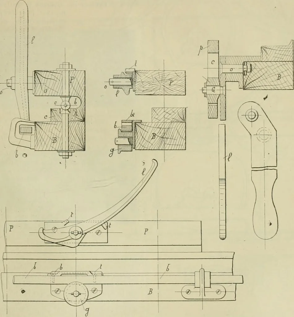 An illustration from Revue générale des mati`eres colorantes et des industries qui s'y rattachent, 1908, leaf 372