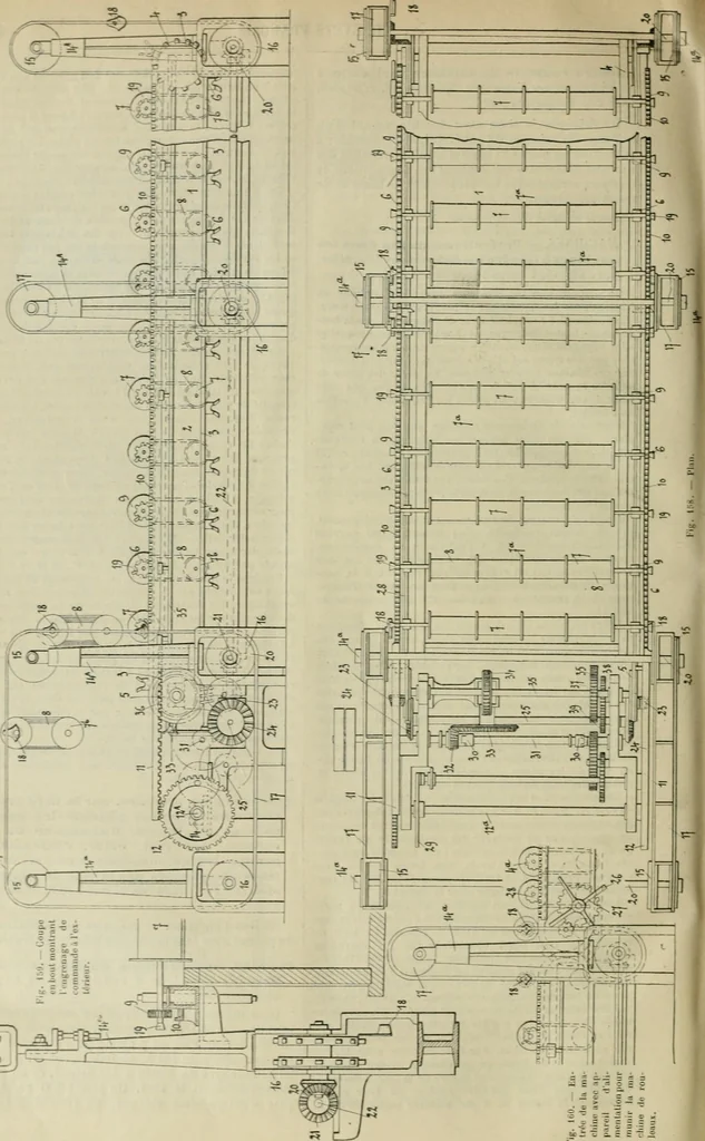 An illustration from Revue générale des mati`eres colorantes et des industries qui s'y rattachent, 1908, leaf 439
