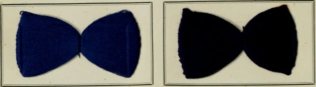 An illustration from Revue générale des mati`eres colorantes et des industries qui s'y rattachent, 1908, leaf 47