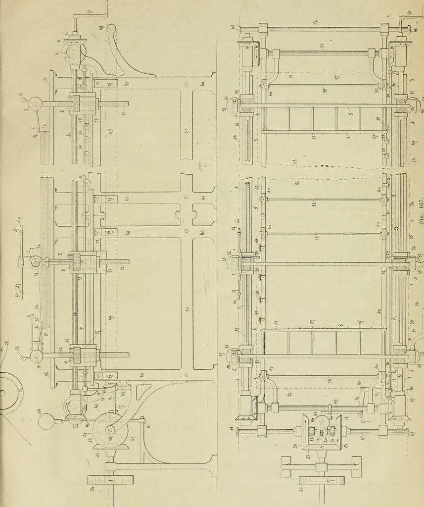 An illustration from Revue générale des mati`eres colorantes et des industries qui s'y rattachent, 1908, leaf 484