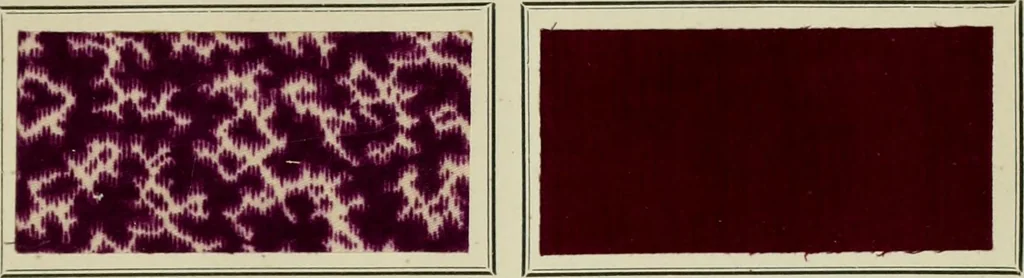 An illustration from Revue générale des mati`eres colorantes et des industries qui s'y rattachent, 1908, leaf 488