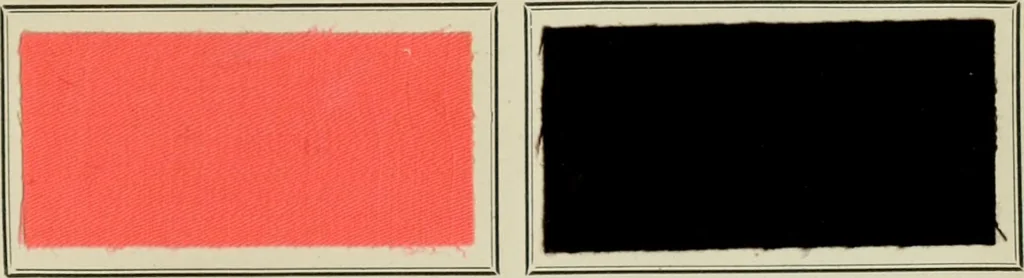 An illustration from Revue générale des mati`eres colorantes et des industries qui s'y rattachent, 1908, leaf 488