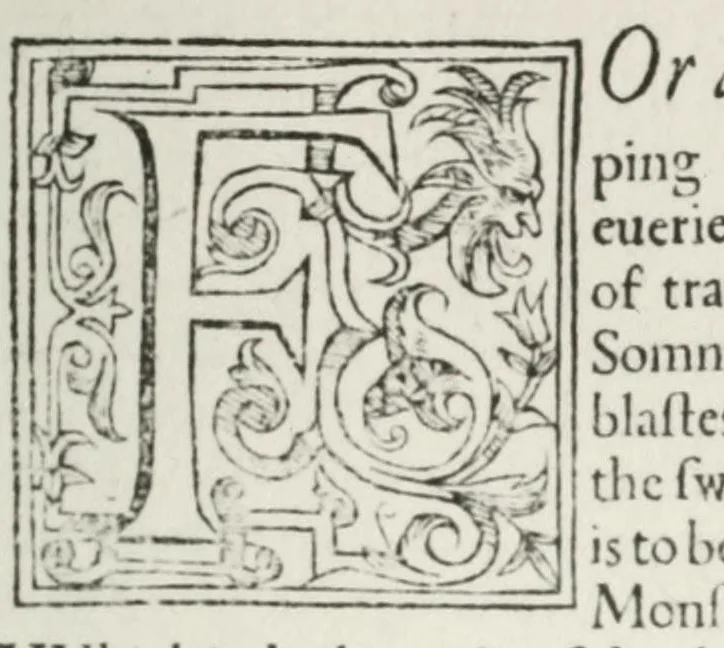 An illustration from The rewarde of wickednesse; discoursing the sundrye monstrous abuses of wicked and vngodlye worldelinges: in such sort set downe and written as the same haue beene dyuersely practised in the persones of popes, harlots, proude princes, tyraunts, Romish byshoppes, and others .., 1574, leaf 7